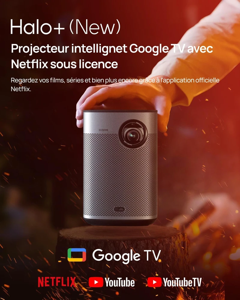 Nešiojamas projektorius XGIMI Halo+ GTV