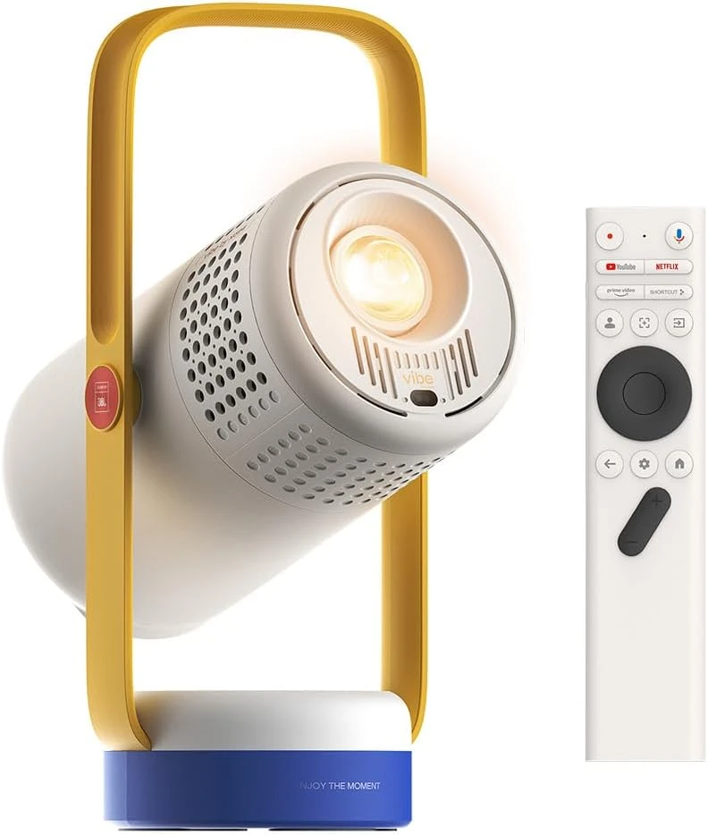 Xgimi Vibe one Nešiojamas projektorius, Google TV, maitinamas baterijomis