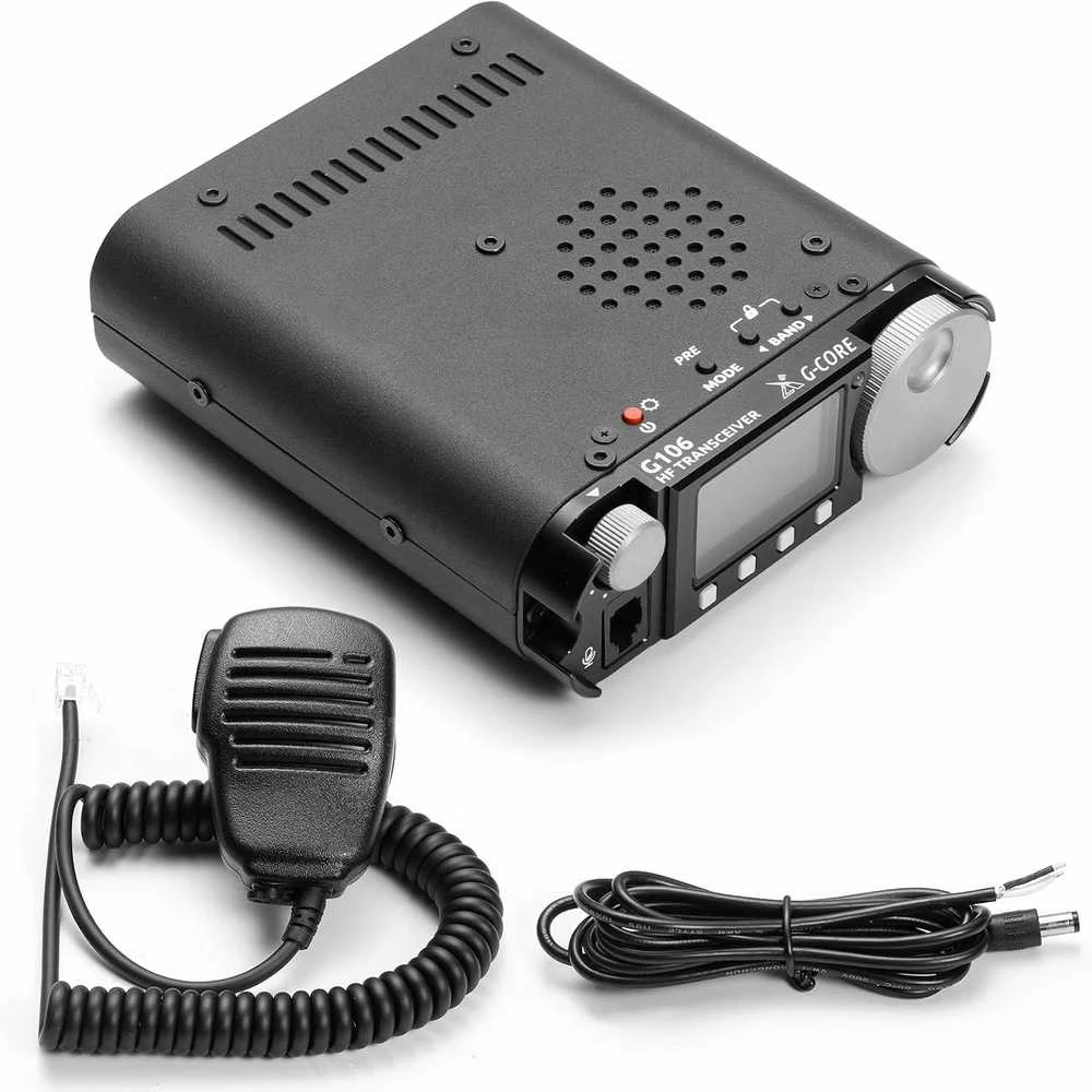 Xiegu SDR trumpųjų bangų transiveris HF QRP 5 W, SSB CW AM WFM, modelis G106