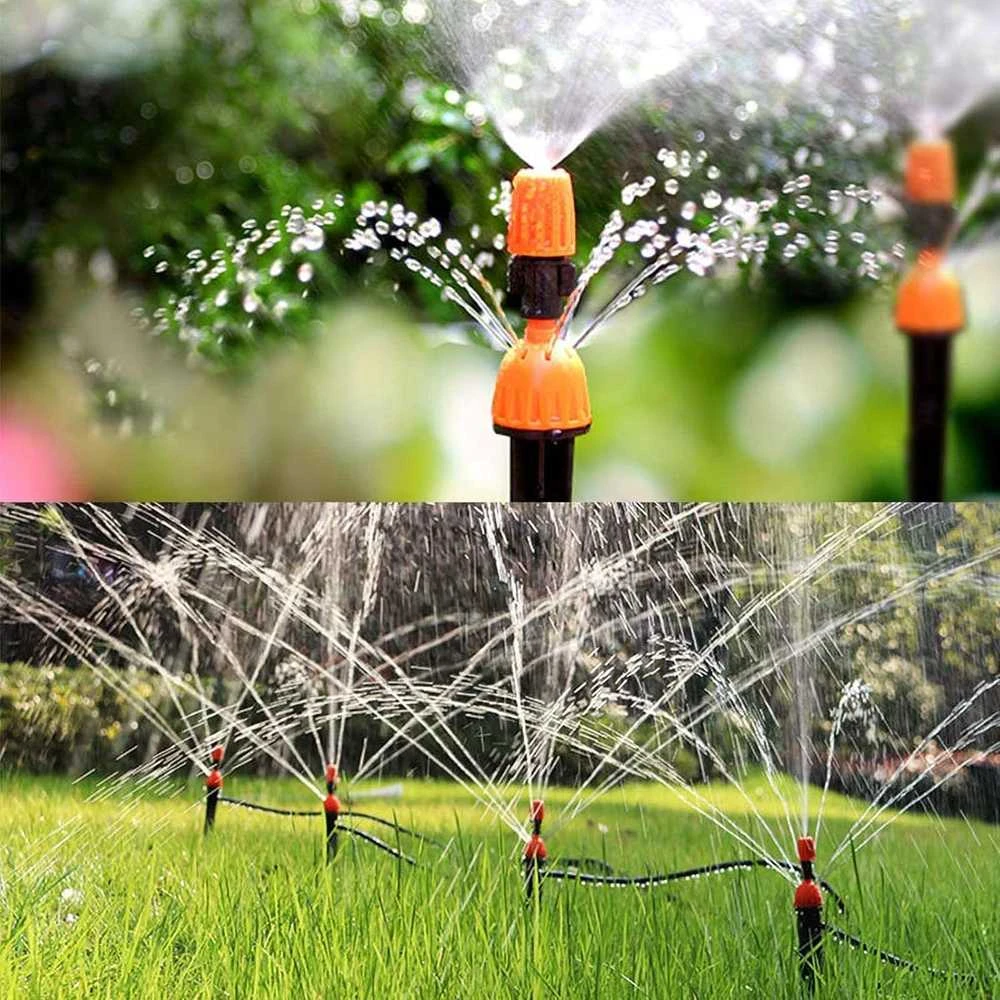 XINGGANG laistymo sistema sodui, 158 dalių Micro Drip automatinis rinkinys su 40 m žarna