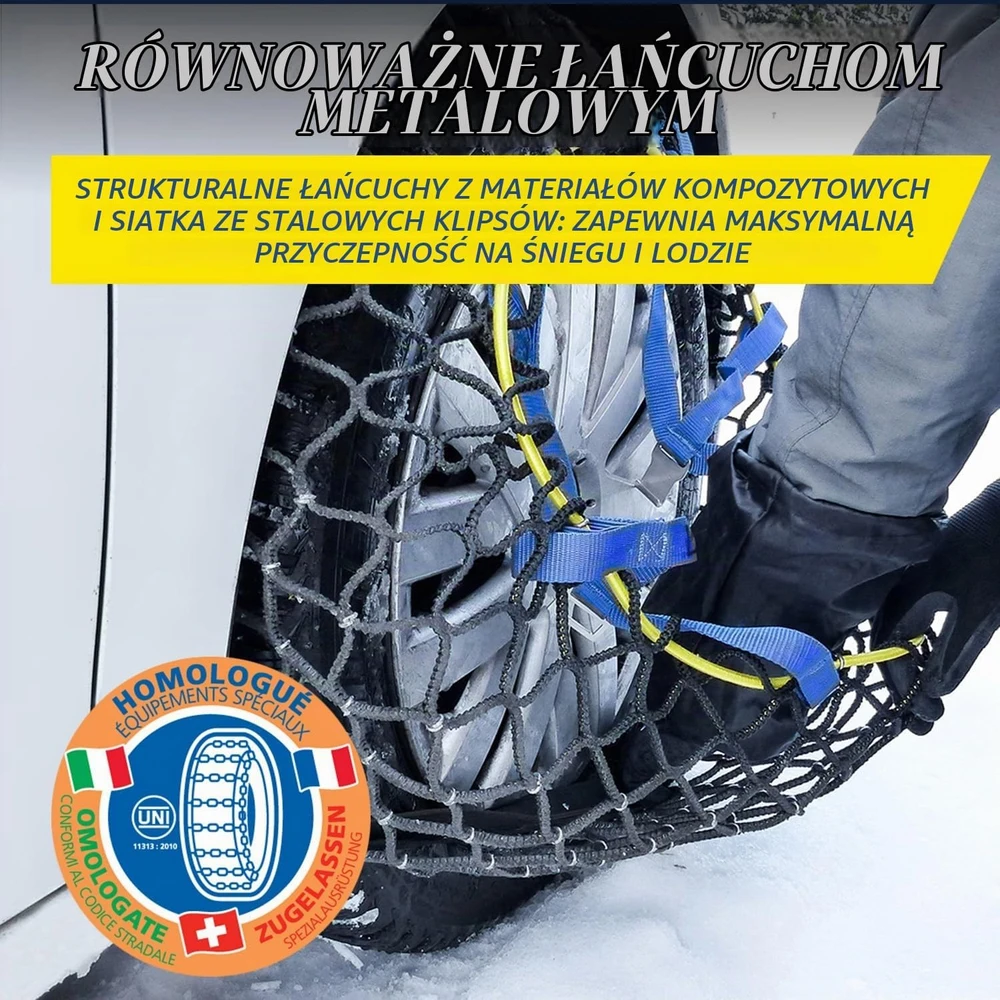 XL Perform Tool tekstilinės sniego grandinės Michelin Easy Grip Evolution 19, 2 vnt., 008319