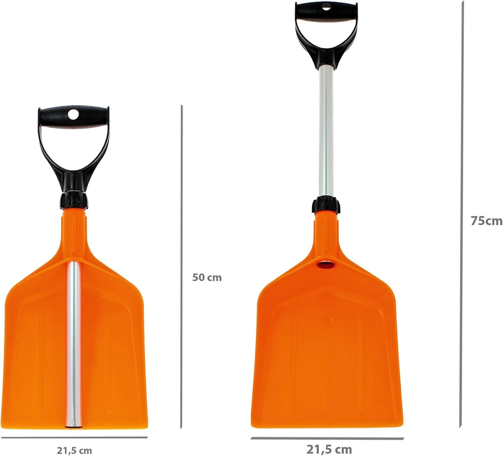 XL Perform Tool teleskopinis sniego kastuvas 715 mm, sulankstomas, modelis 551042