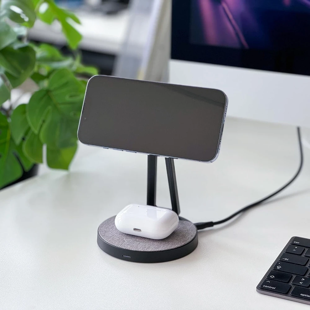 XLayer MagFix Pro belaidė įkrovimo stotelė MagSafe, 15 W, USB-C, 219852