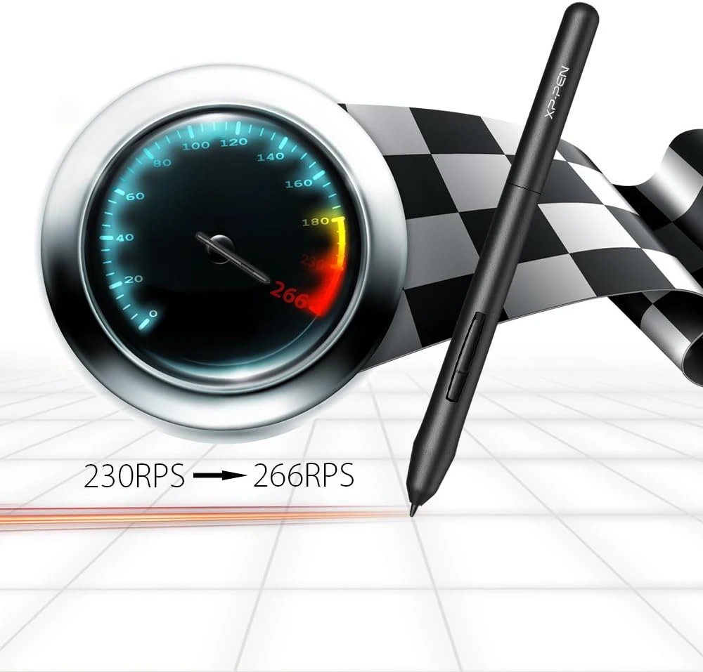 XP-Pen grafinė planšetė Star G430S, 4 x 3 col., 8192 slėgio lygiai, USB