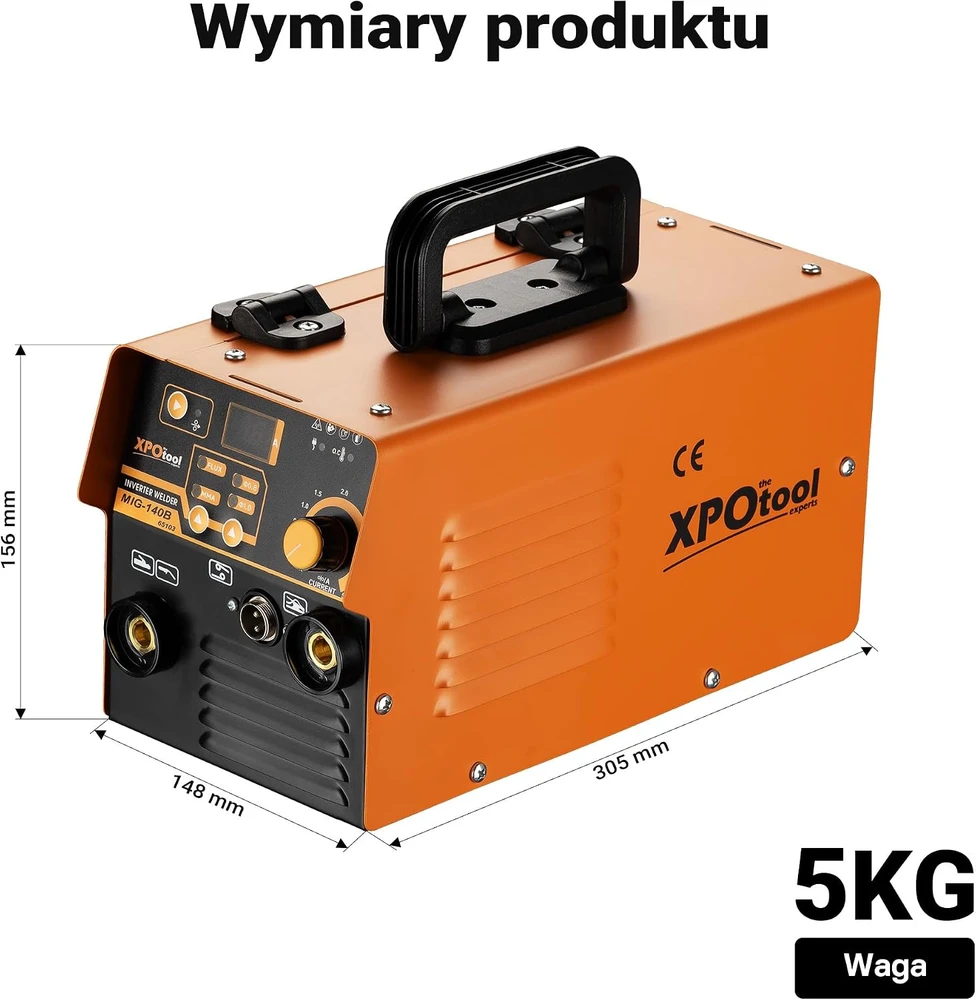 XPOtool MMA inverterinis suvirinimo aparatas 30–120 A, 220 V, IGBT, 65103