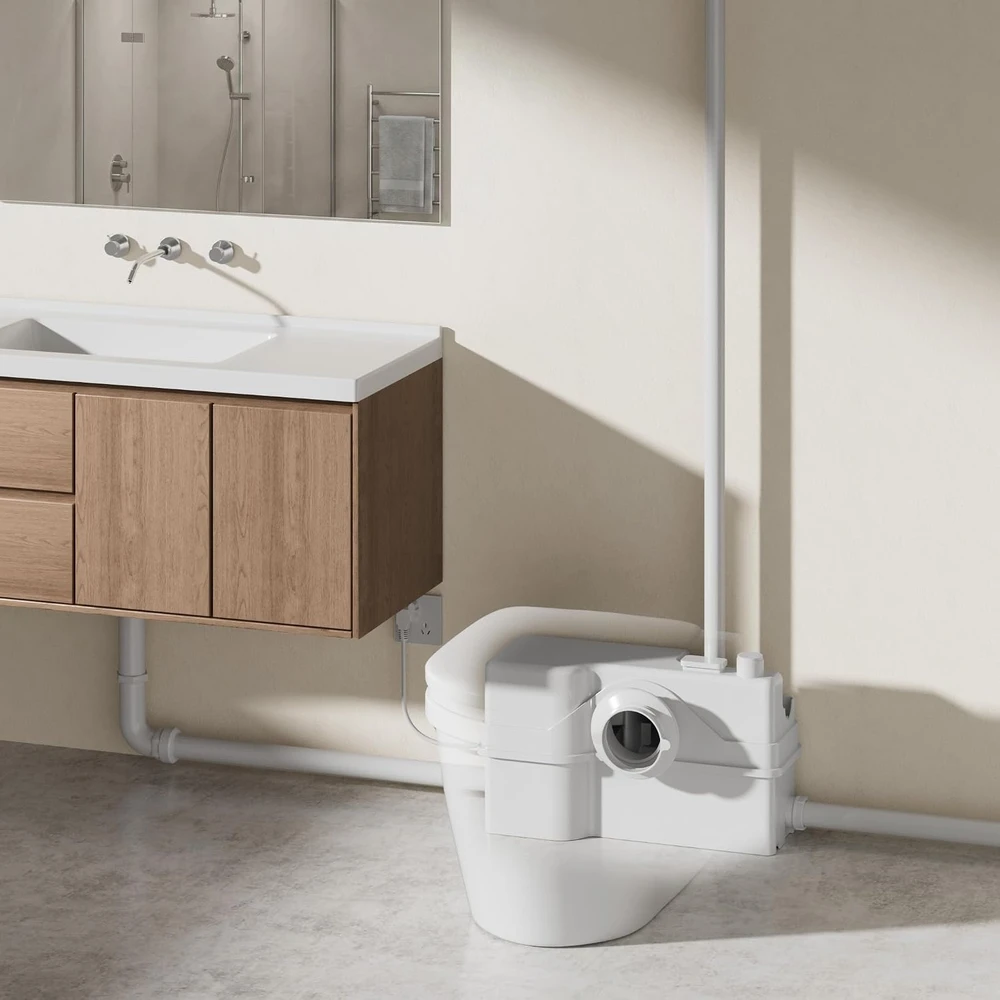 XPOtool nuotekų kėlimo stotelė su smulkintuvu 800 W, 170 l/min, 9 m, modelis 63898