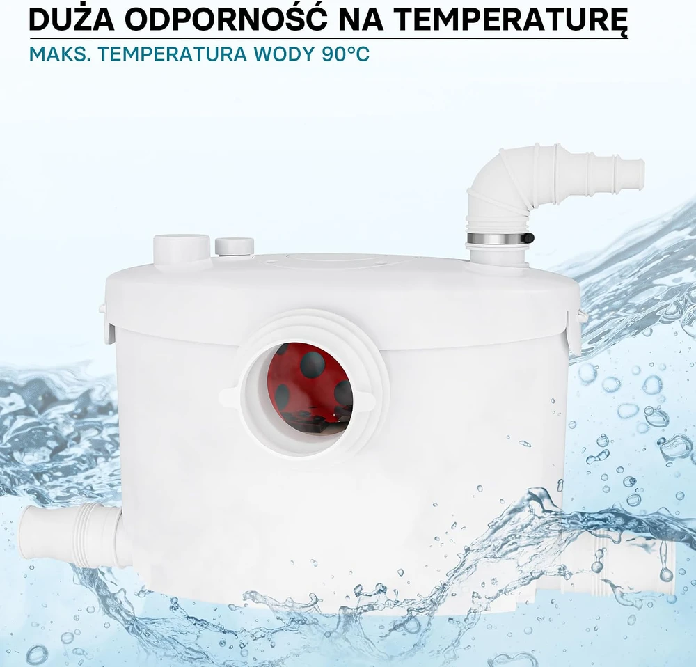 XPOtool nuotekų siurblys su smulkintuvu 400 W, 135 l/min, 8.5 m, modelis 62738