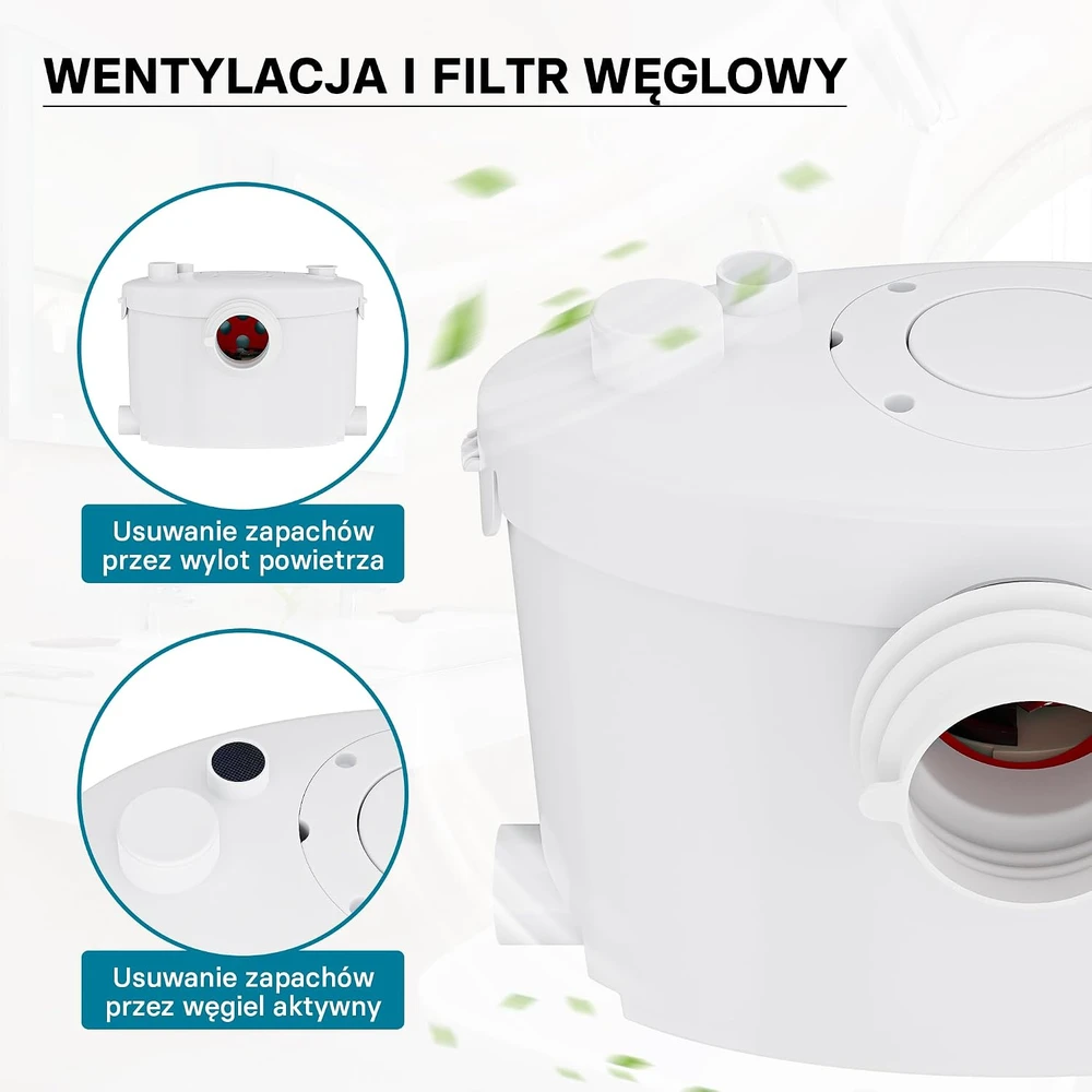 XPOtool nuotekų siurblys su smulkintuvu 400 W, 135 l/min, 8.5 m, modelis 62738