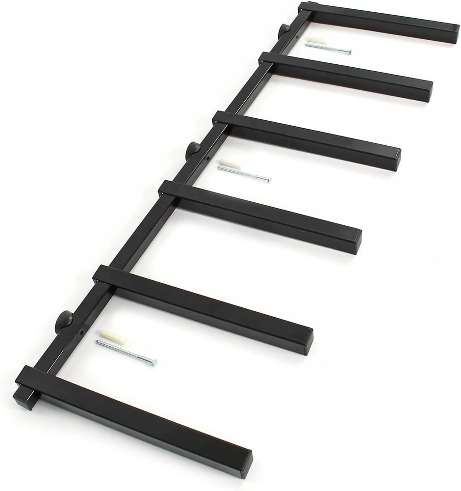 XPOtool sieninė konsolinė lentyna medienai, 300 kg, 6 lentynos, 300 x 30 x 1025 mm, 63425