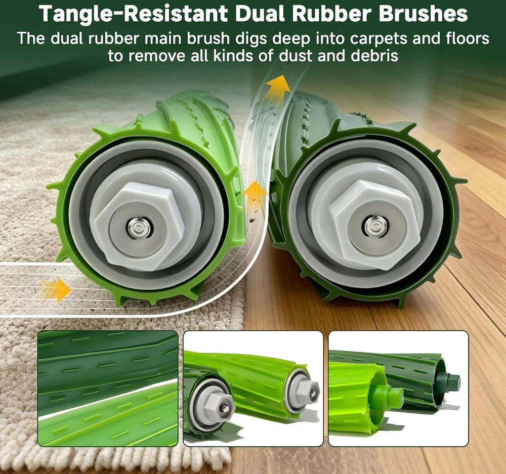 Yivy 19 dalių dulkių siurblio priedų rinkinys iRobot Roomba Max 705/706 Combo
