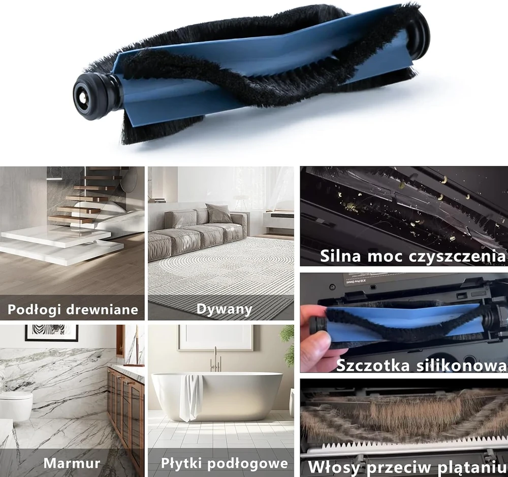 Yivy 29 dalių robotų dulkių siurblių priedų rinkinys, skirtas Eufy X10 Pro Omni