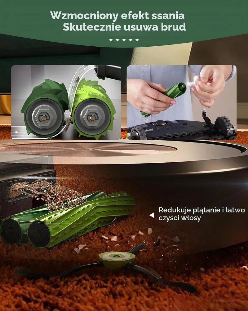 Yivy dulkių siurblio priedų rinkinys iRobot Roomba Combo j7+/j9+/10 Max, 26 vnt., IROBOT-J7-SET26