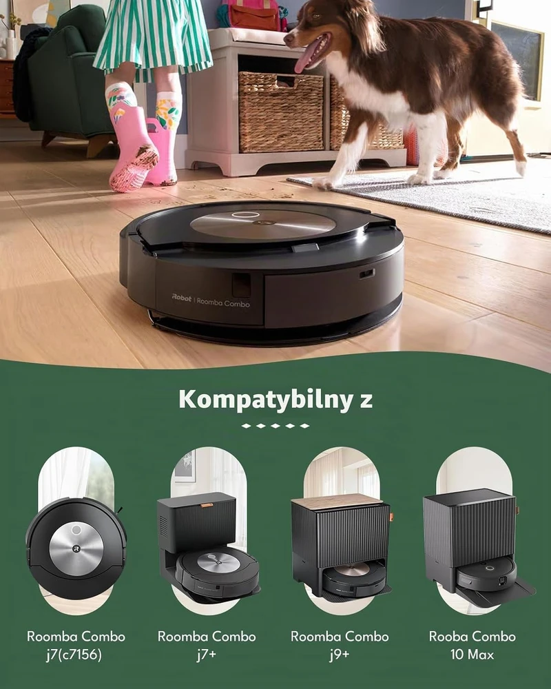 Yivy dulkių siurblio priedų rinkinys iRobot Roomba Combo j7+/j9+/10 Max, 26 vnt., IROBOT-J7-SET26