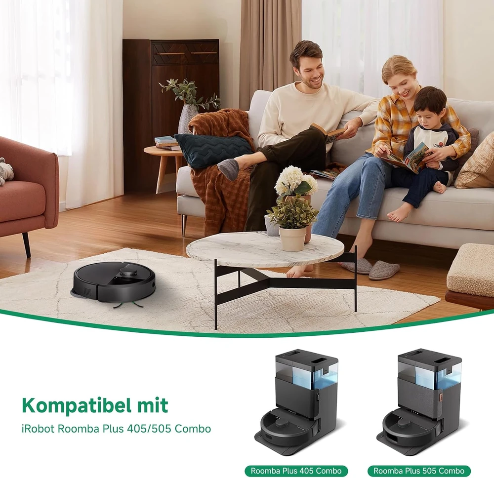 Yivy roboto dulkių siurblio atsarginių dalių rinkinys iRobot Roomba Plus 405/505/507 Combo, 21 vnt., IROBOT-405-SET21-02-EU