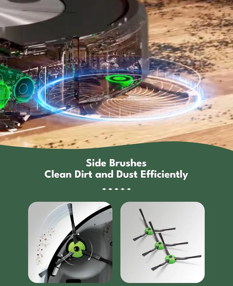 Yivy roboto dulkių siurblio priedų rinkinys iRobot Roomba Combo j7/j7+/j9/j9+/10 Max, 21 vnt., IROBOT-J7-SET21