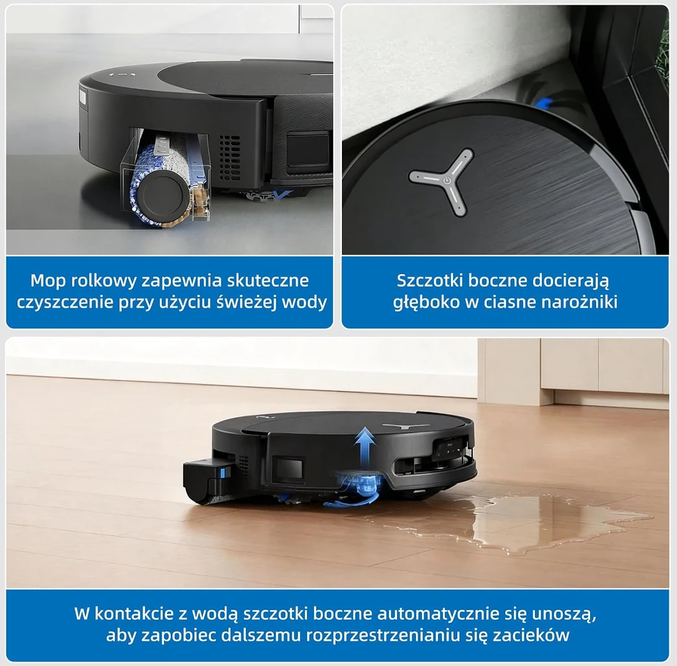 Yivy roboto dulkių siurblio priedų rinkinys ECOVACS DEEBOT X12 OmniCyclone, 20 dalių