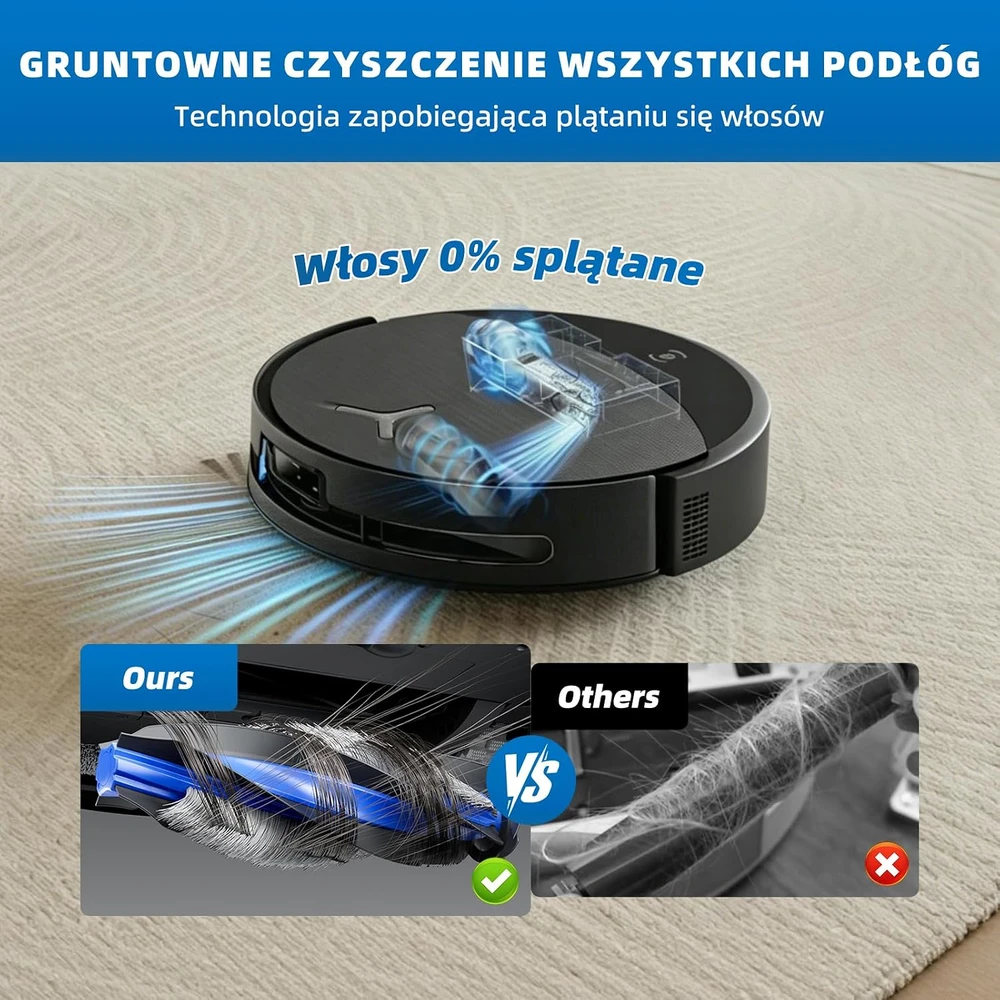 Yivy roboto dulkių siurblio priedų rinkinys ECOVACS DEEBOT X12 OmniCyclone, 20 dalių