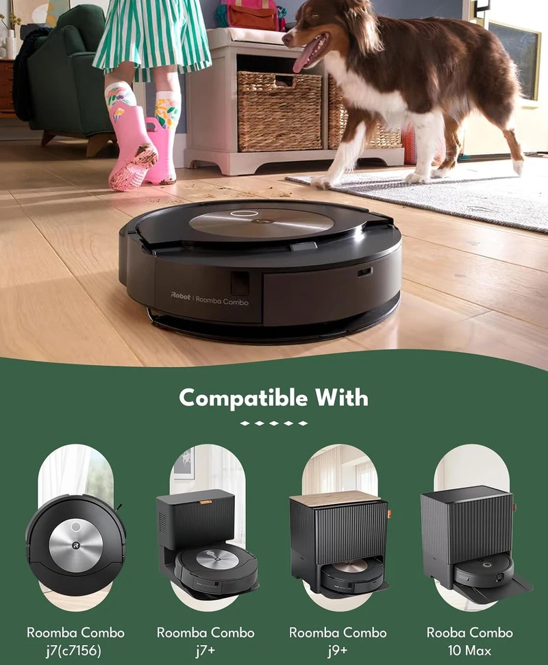 Yivy roboto dulkių siurblio priedų rinkinys iRobot Roomba Combo j7/j7+/j9/j9+/10 Max, 21 vnt., IROBOT-J7-SET21