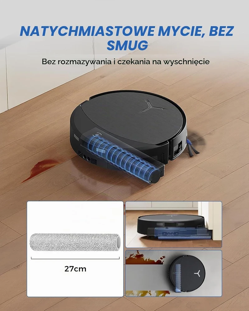 Yivy robotų dulkių siurblių priedų rinkinys Ecovacs Deebot T90 Pro Omni, 23 dalių