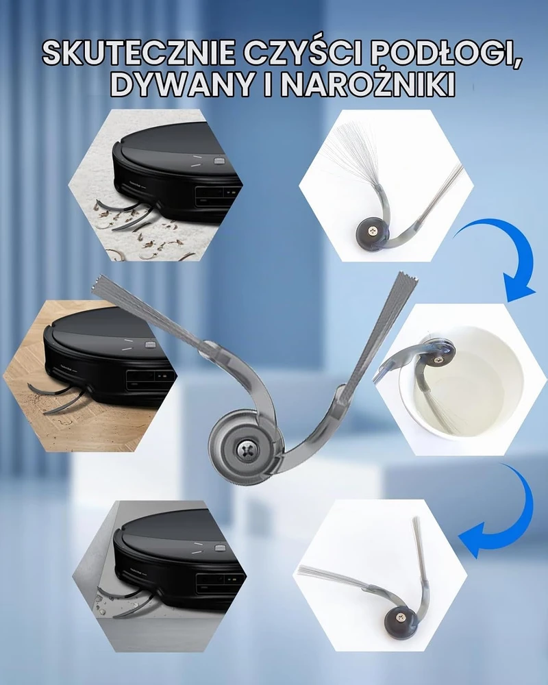 Yivy robotų dulkių siurblių priežiūros rinkinys 29 dalių SAROS 10R ir Qrevo Curv RBRK-SAROS10R-SET29