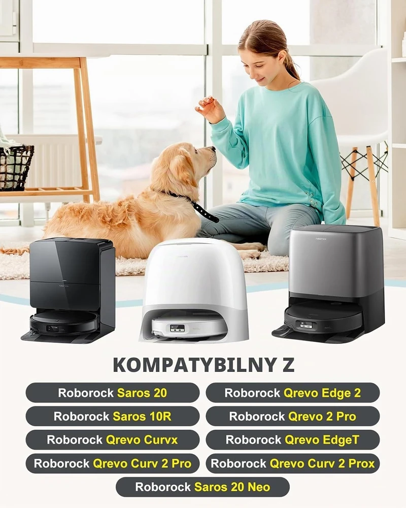Yivy robotų dulkių siurblių priežiūros rinkinys 29 dalių SAROS 10R ir Qrevo Curv RBRK-SAROS10R-SET29