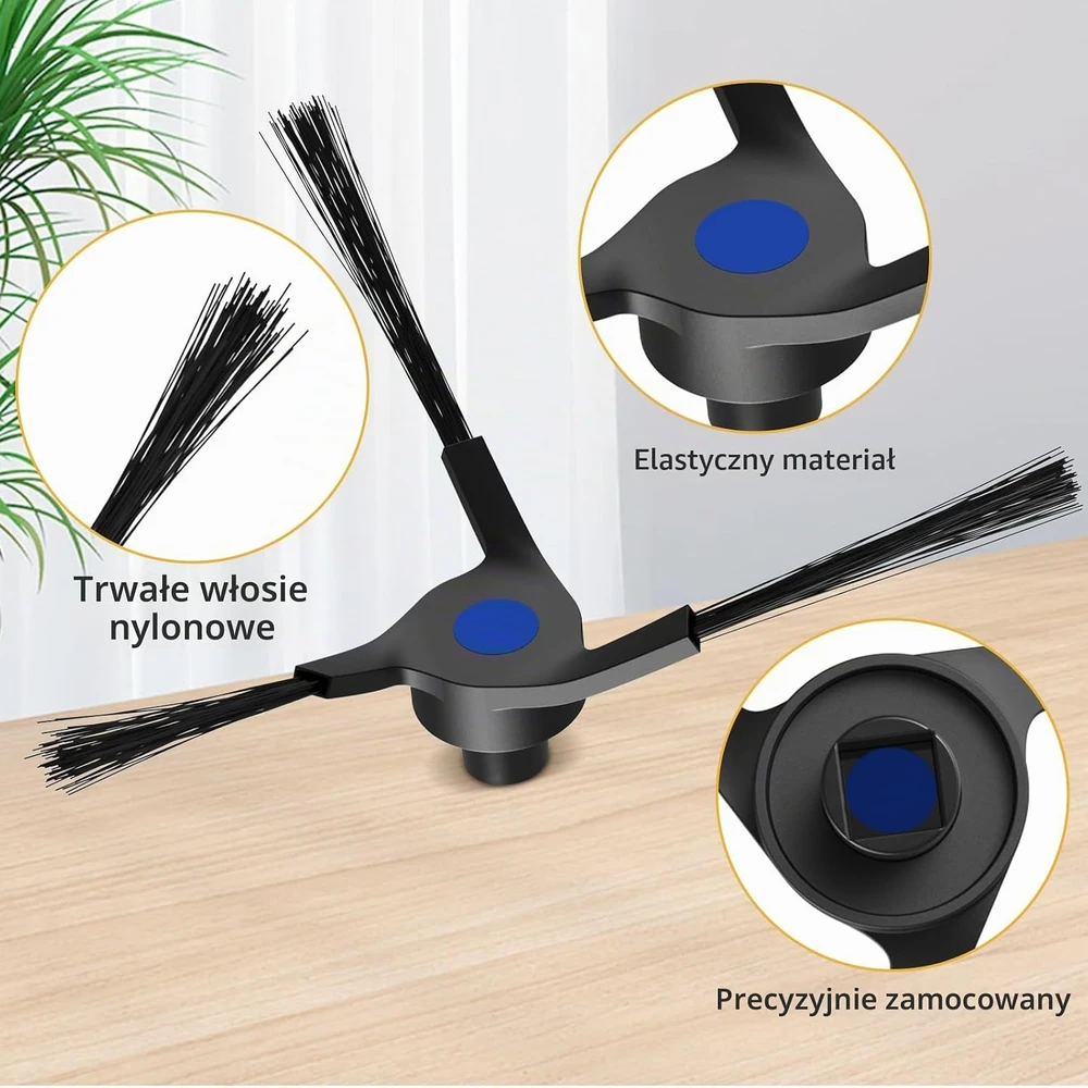 Yoneenair 19 dalių priedų rinkinys robotams dulkių siurbliams Ecovacs Deebot X2 Omni, X2 ir X2 Pro
