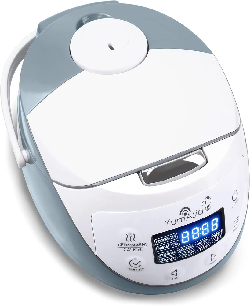 Yum Asia ryžių viryklė su keramikine vidine talpa, 350 W, 0,63 l, YUM-EN06