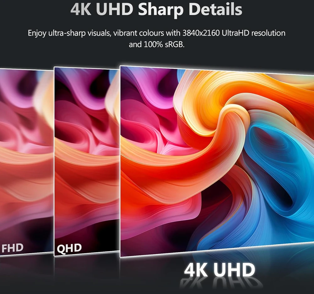 Z-Edge 27 colių 4K UHD IPS monitorius 60 Hz FreeSync HU27P4K
