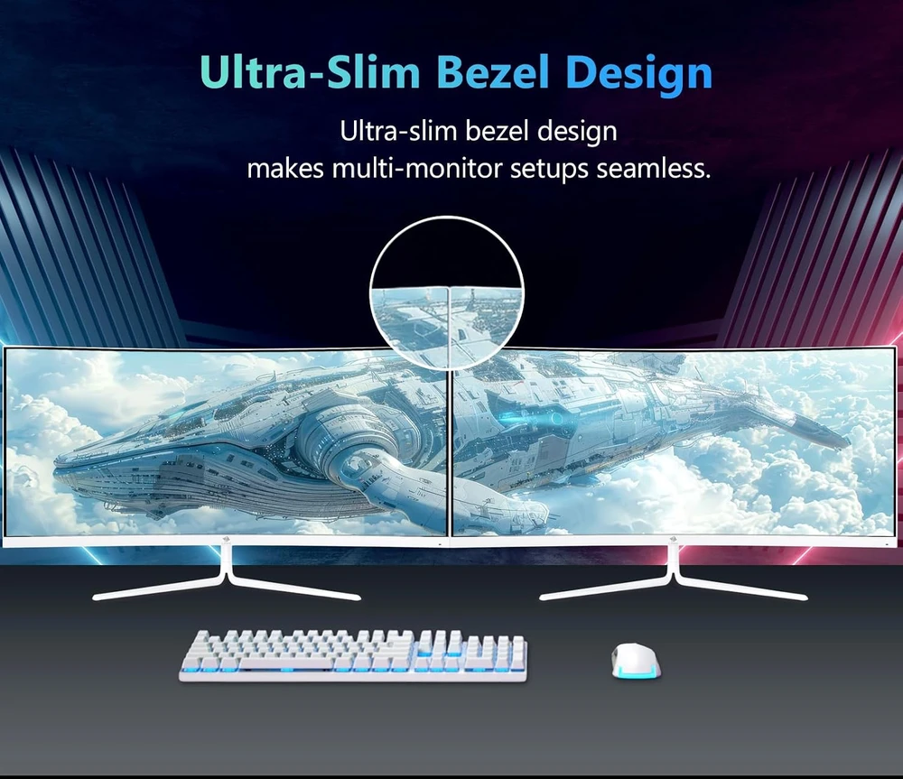 Z-Edge lenktas žaidimų monitorius 30 colių, 2560 × 1080, 200 Hz, 1 ms, UG30P