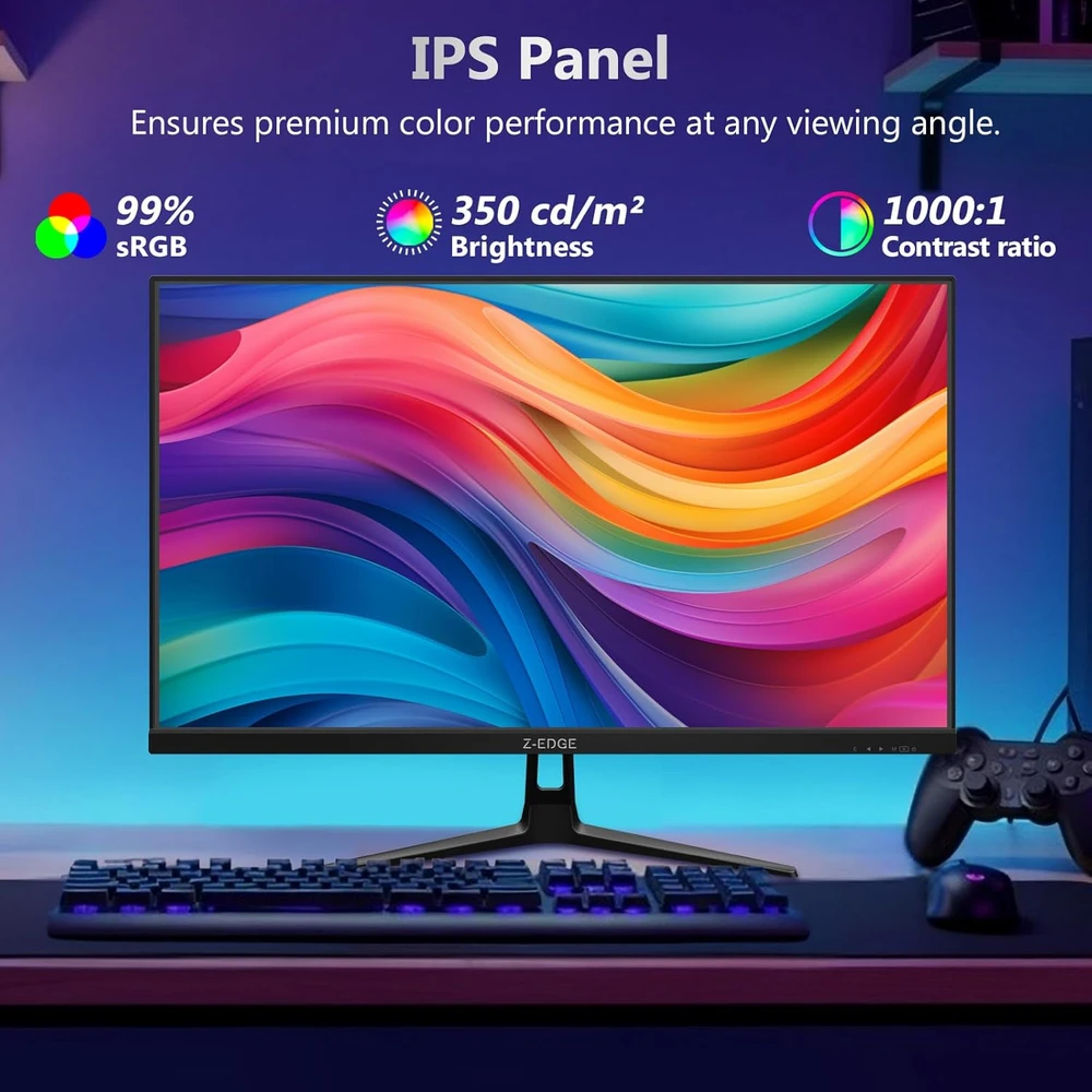 Z-Edge žaidimų monitorius 24 colių IPS Full HD 240 Hz 1 ms FreeSync UG24PJ