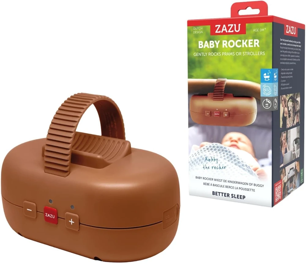 ZAZU automatinis vežimėlio supimo įrenginys Robby ZA-ROCKER su verksmo jutikliu