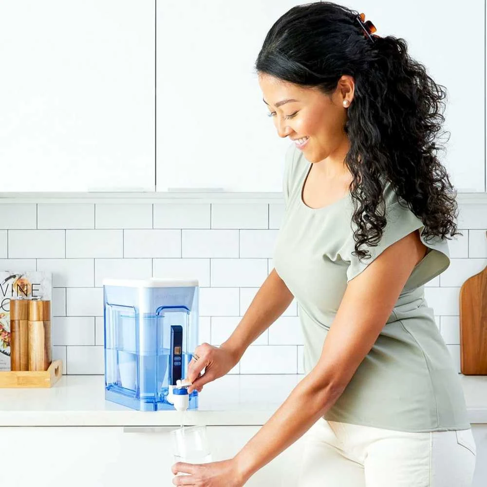 ZeroWater vandens dozatorius su 5 pakopų filtru, integruotu TDS matuokliu, 5,2 l talpa, ZD-022-RR