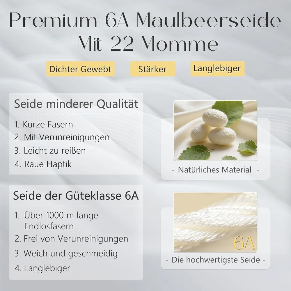 ZIMASILK šilkinė pagalvės užvalkalas, 100% morvų šilkas, 22 momme, 40x80 cm, sidabro pilka
