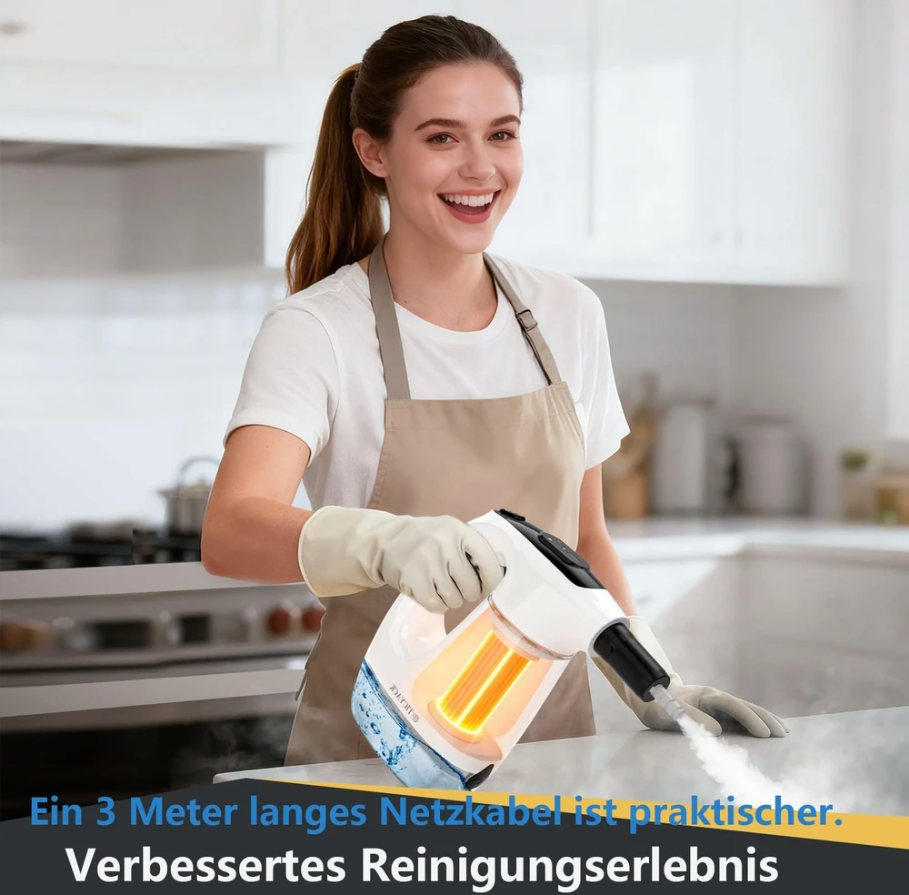 ZMURED rankinis garinis valytuvas 1000 W, 530 ml, modelis Zmured-hdr-530