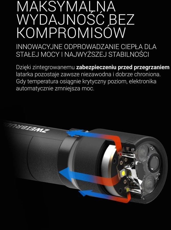 LED Lenser Zweibrüder LED žibintuvėlis 3000 lm, įkraunamas per USB-C, IP67, ZB-8406