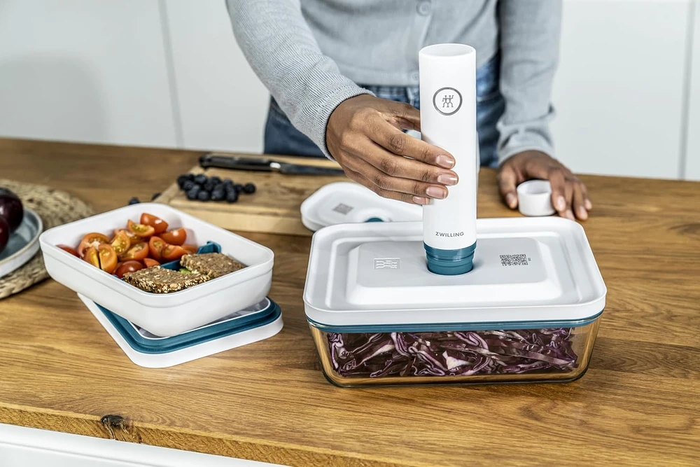 La Mer Vakuumavimo Aparatas - Zwilling 3L, Mėlyna, Balta