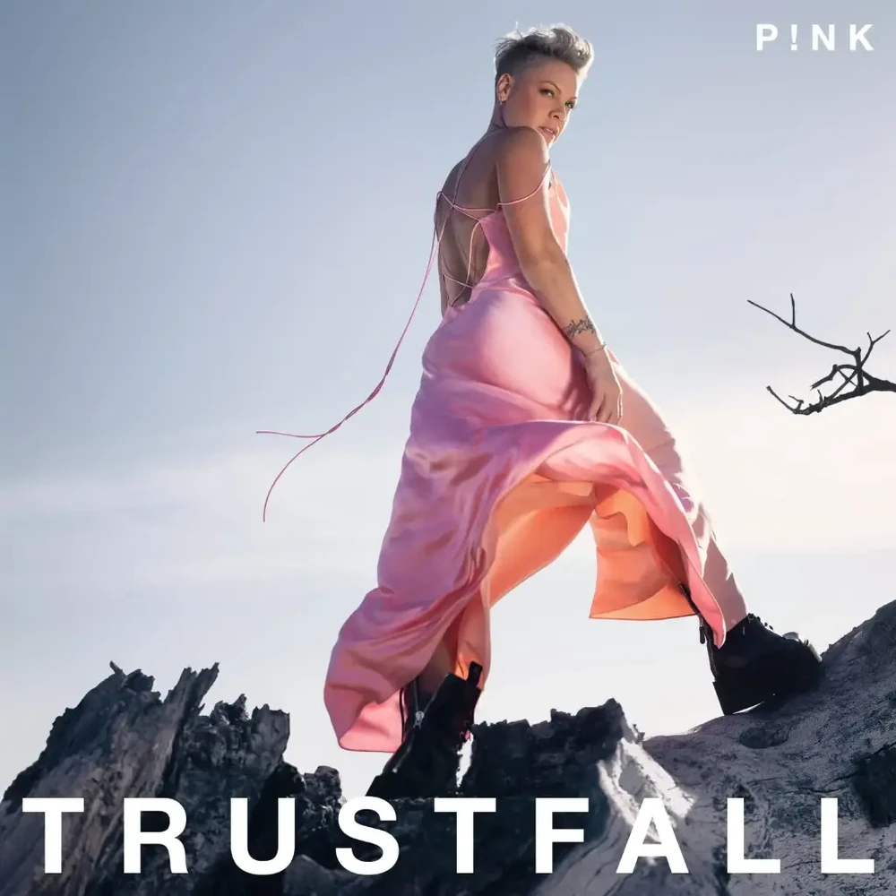 Pink Rožinė Vinilinė plokštelė - Rožinis - Trustfall LP (Rožinė Coloured)