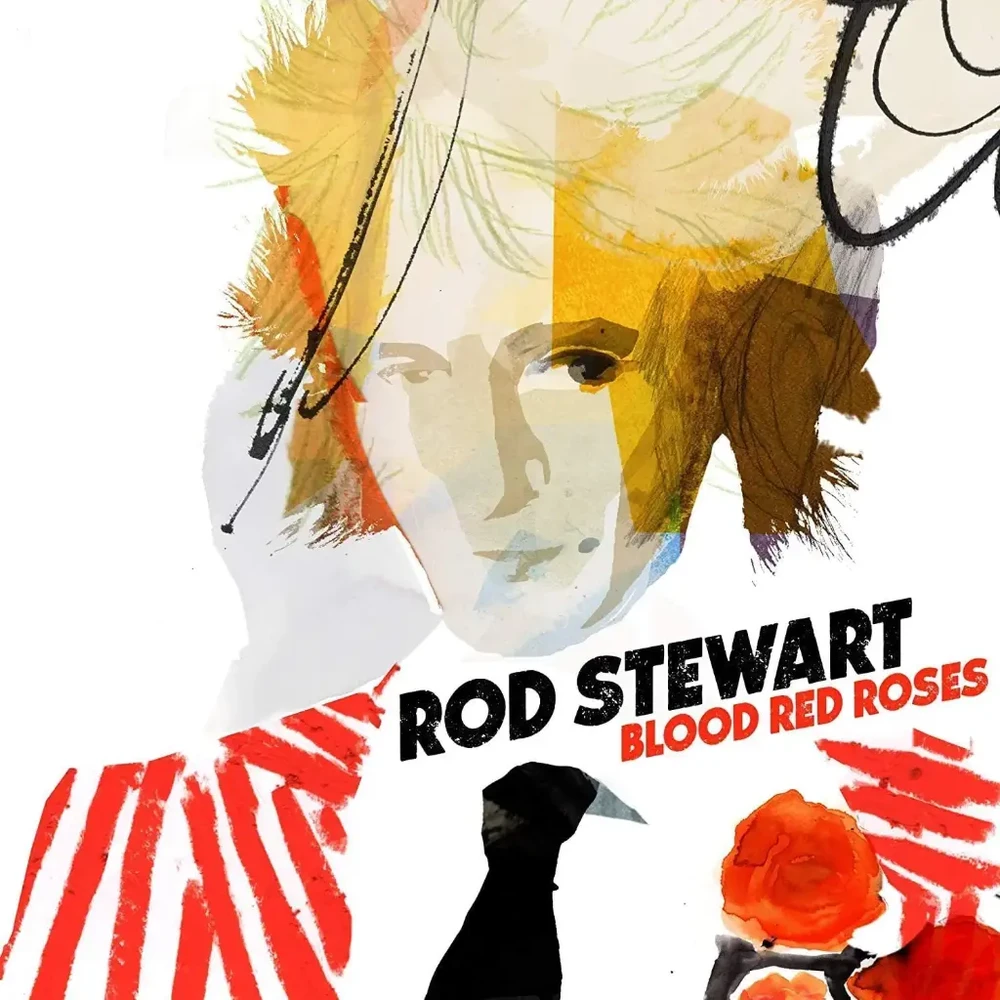 Vinilinė plokštelė – Rod Stewart – Blood Raudona Roses 2LP