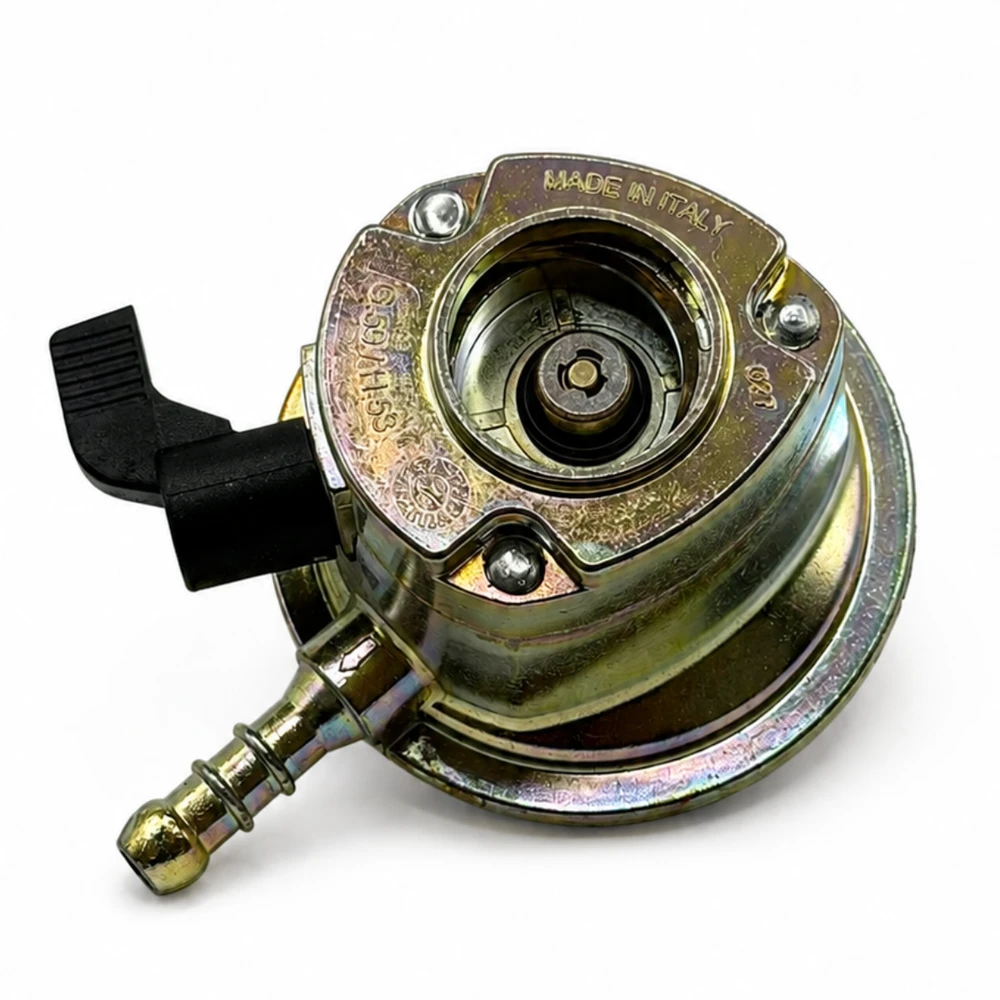 27 mm Clip-On propano dujų slėgio reguliatorius 37 mbar, 1,5kg/h, skirtas Calor Patio ir Flogas balionams