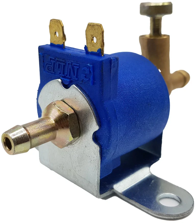 Benzino uždarymo vožtuvas (solenoidas) 12 V elektromagnetinis kuro vožtuvas vertikalus (Lovato tipo)
