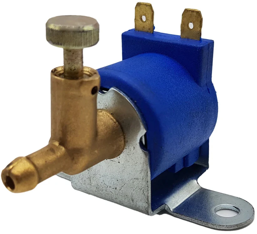 Benzino uždarymo vožtuvas (solenoidas) 12 V elektromagnetinis kuro vožtuvas vertikalus (Lovato tipo)