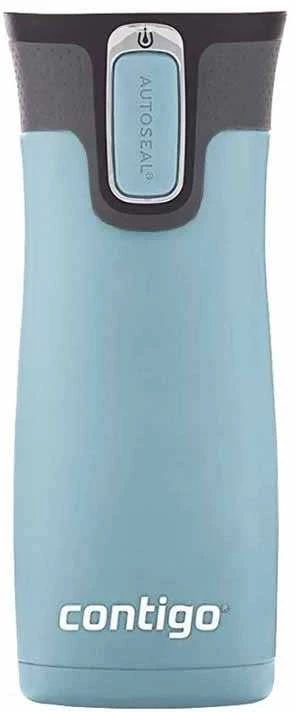 Kelioninis termopuodelis Contigo West Loop Iced Aqua 2137558, 470 ml