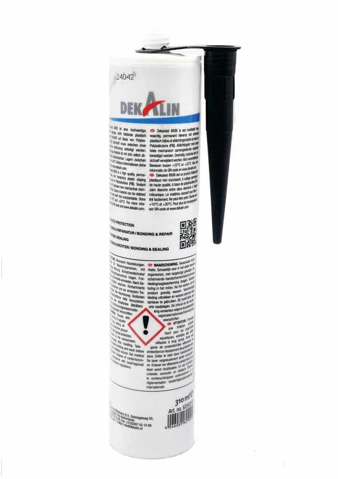 DEKALIN DEKASEAL 8936 juodas sandariklis hermetikas, 310 ml