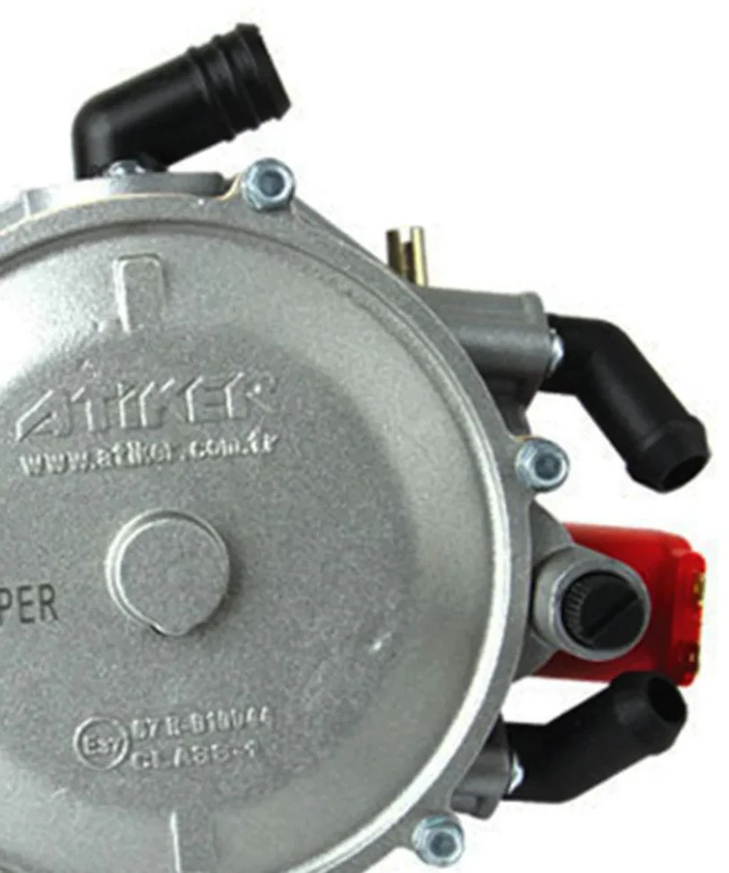 DN Autogas Parts ATIKER VR01 LPG slėgio reduktorius 140 kW (185 AG) karbiuratoriams ir vieno taško įpurškimo sistemoms