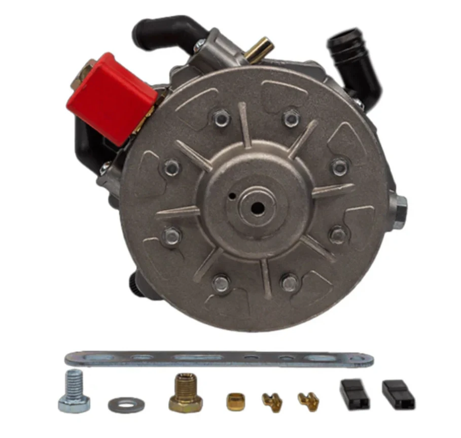 DN Autogas Parts ATIKER VR01 LPG slėgio reduktorius 140 kW (185 AG) karbiuratoriams ir vieno taško įpurškimo sistemoms
