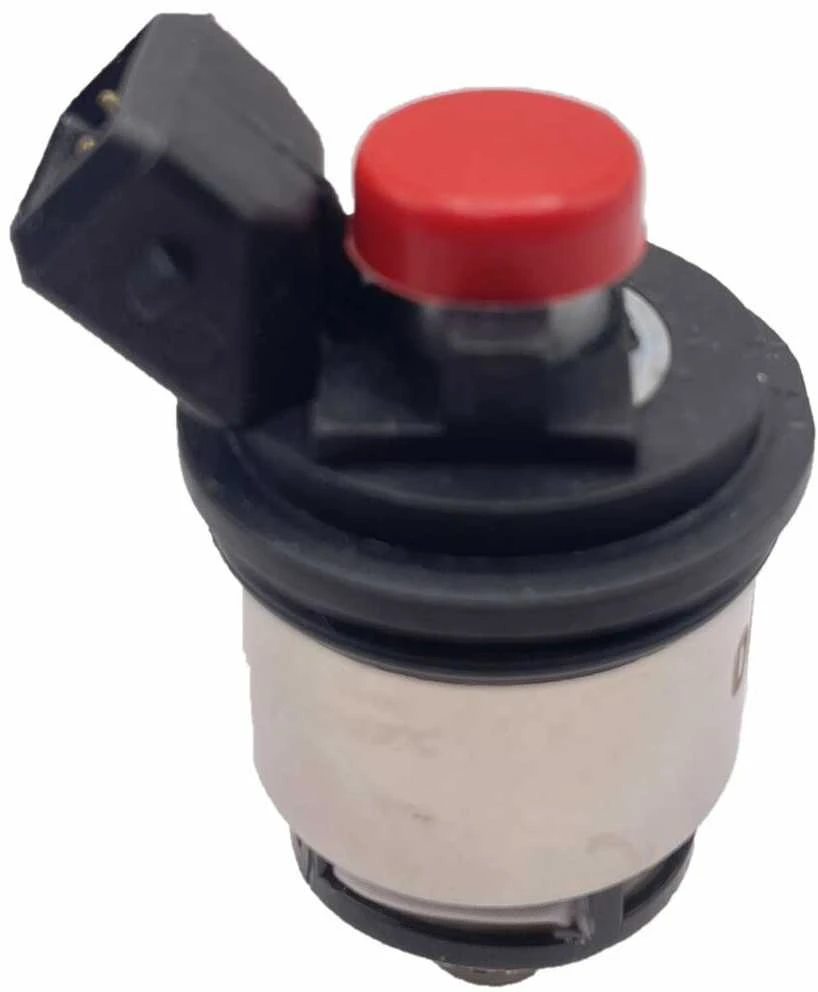 DN Autogas Parts CNG LPG 4 vnt purkštukų MED GI25-65 raudoni AMP Type Sequent