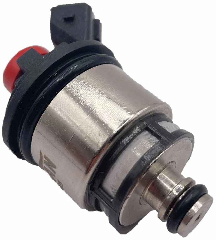 DN Autogas Parts CNG LPG 4 vnt purkštukų MED GI25-65 raudoni AMP Type Sequent