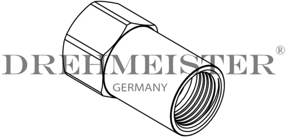 LPG adapteris 3/4" UNF (JIC) į W21,8 mm, skirtas Gaslow, GasIt ir daugkartinio pildymo dujų balionams