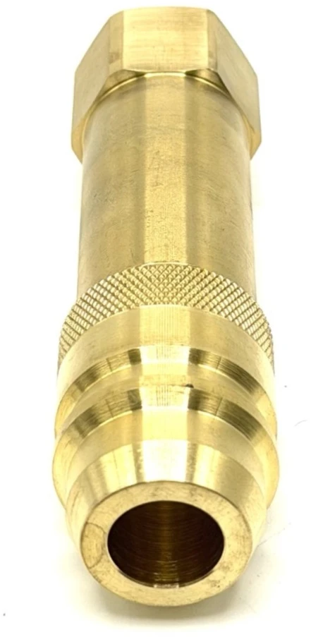 LPG adapteris M22 (Euronozzle) 3/4" UNF (JIC), skirtas Gaslow, GasIt ir CAMPKO dujų balionams