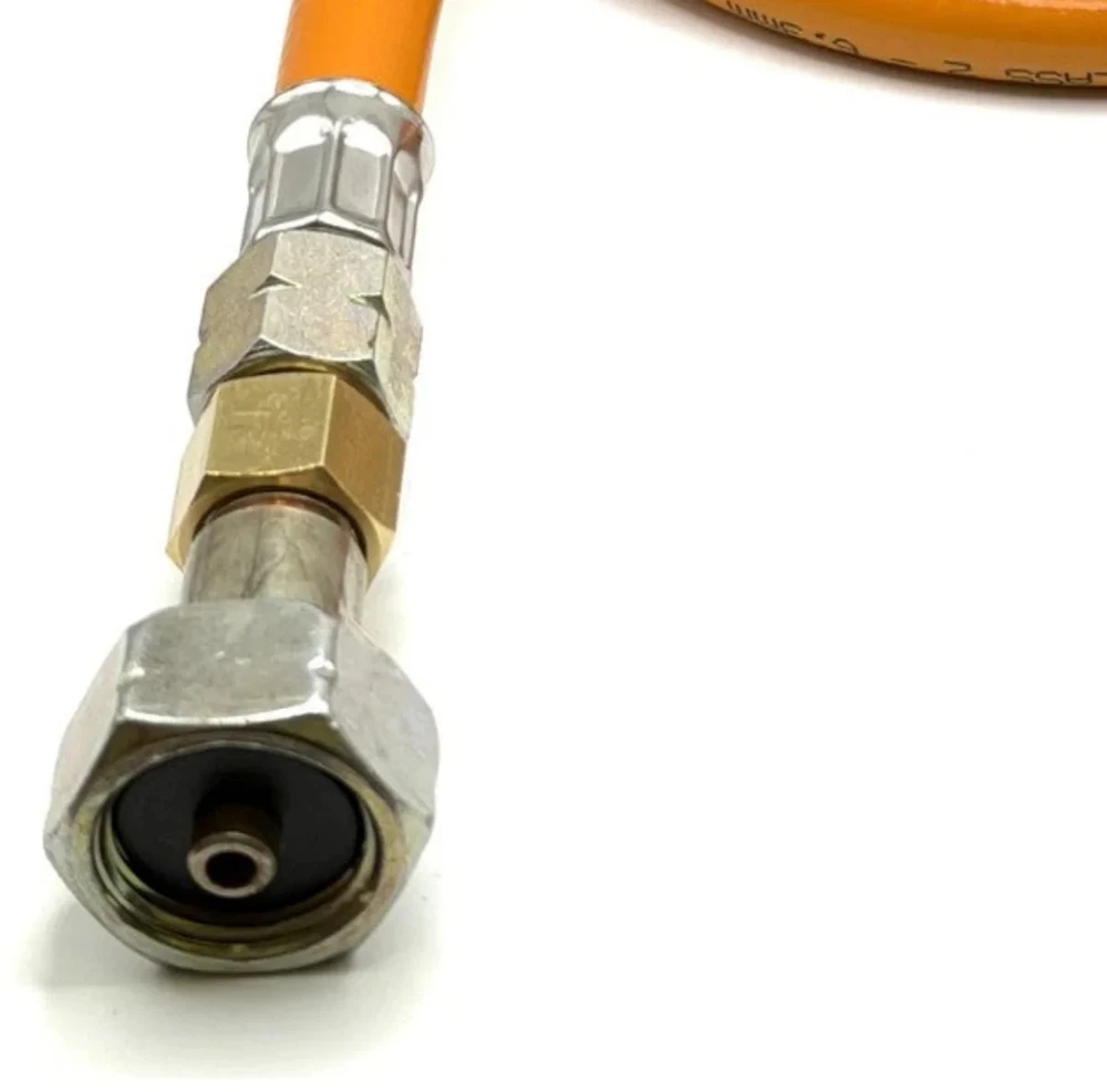 LPG aukšto slėgio oranžinė dujų žarna 80 cm, 21,8 mm LH × 21,8 mm LH